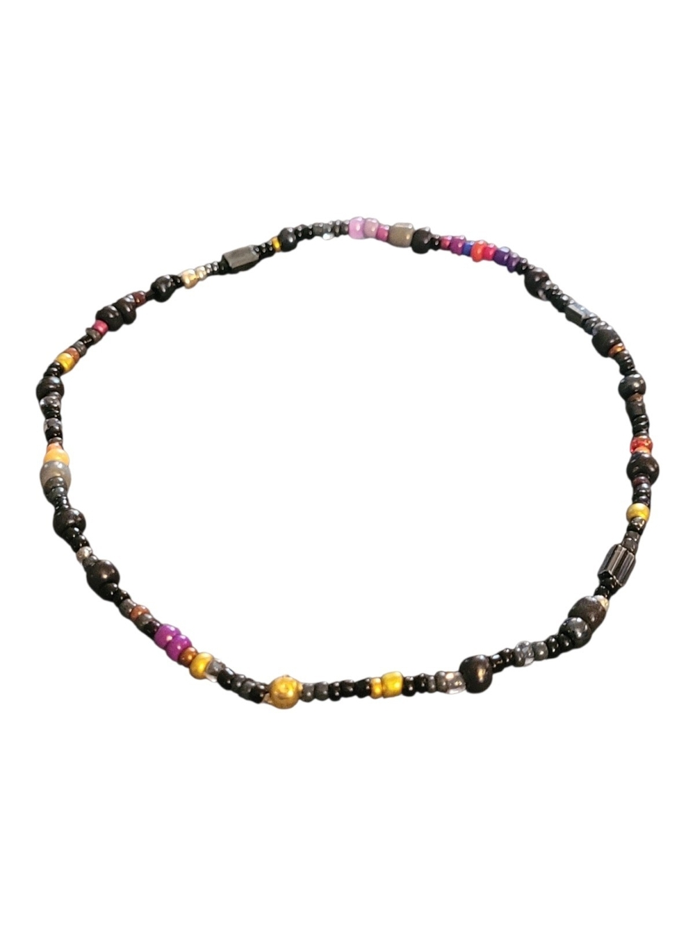 Multicolor Beaded Layered Anklet Set - Picture 5 of 5